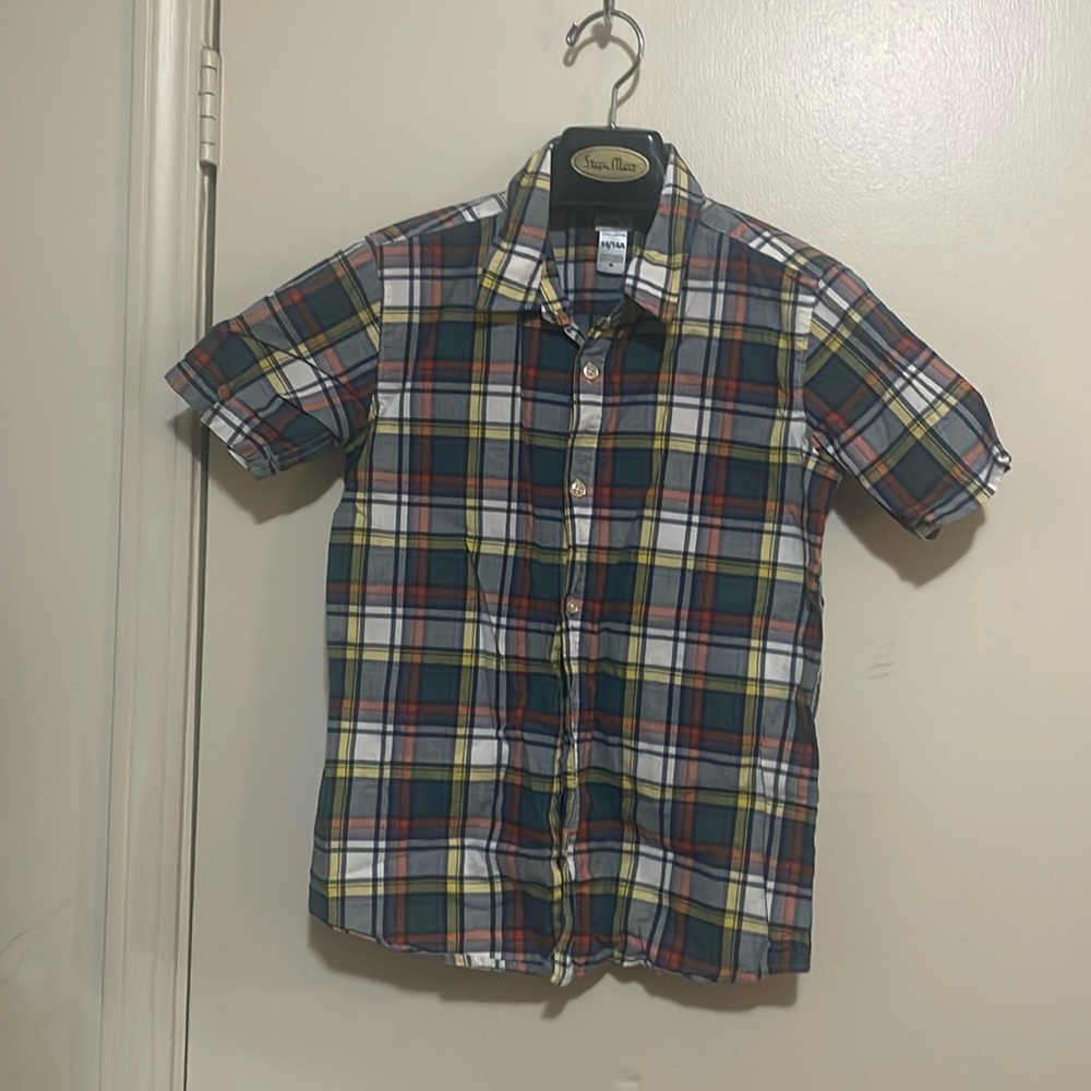 Carter’s Boys Plaid Button Down Shirt